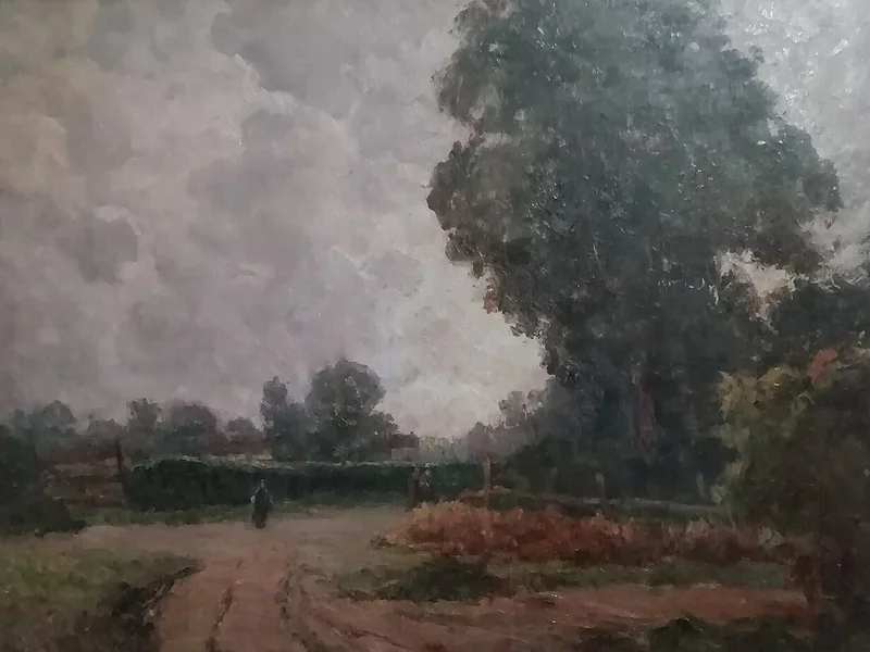 1869-Guido Meineri - Temporale imminente